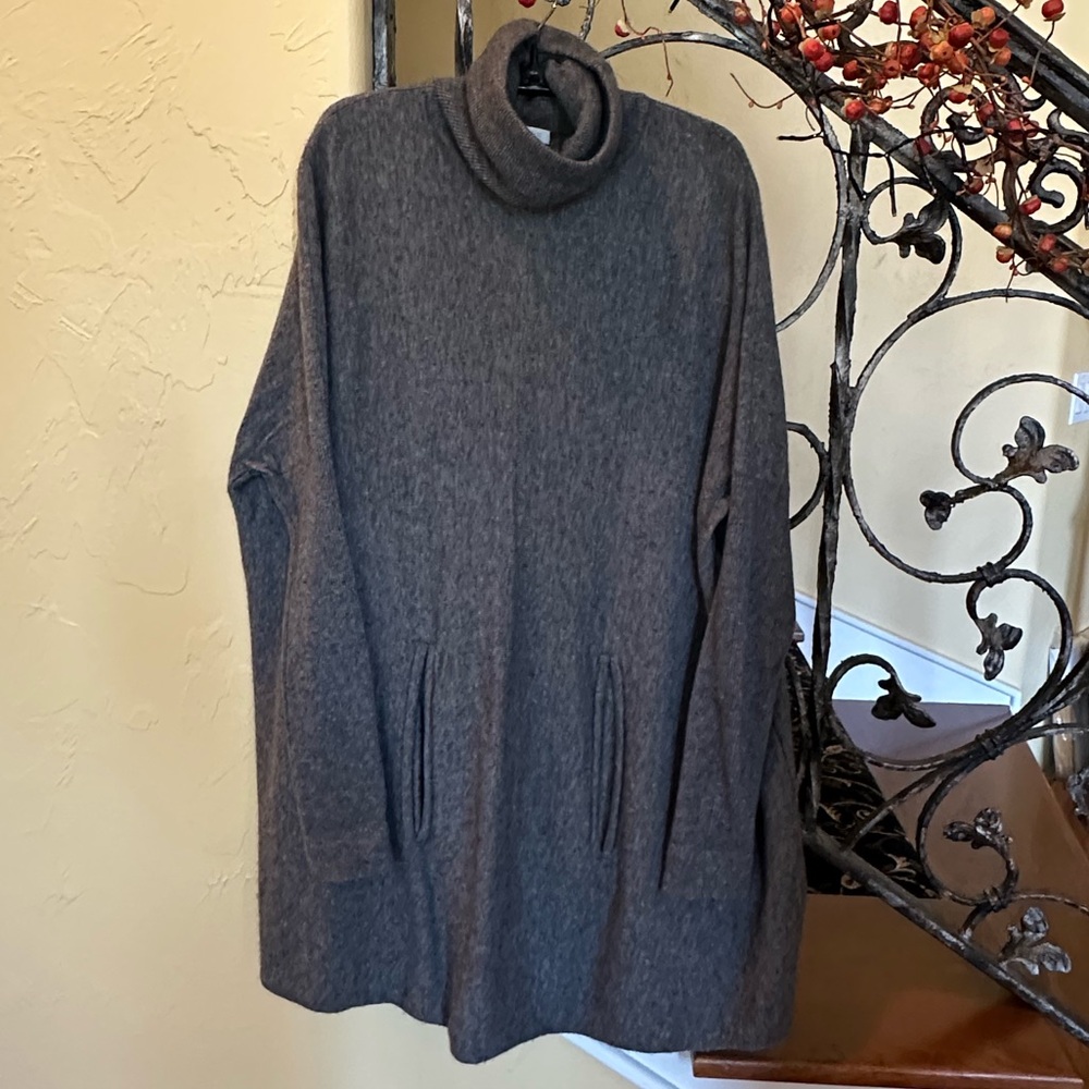 Garnet Hill Oversized Turtleneck Sweater